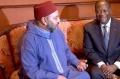  جلالة الملك يجري مباحثات مع الرئيس الإيفواري  