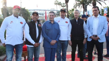 سعيد أمزازي، والي جهة سوس ماسة  يستقبل وفد القافلة الوطنية دعم مؤسساتي قوي لقضية الصحراء المغربية