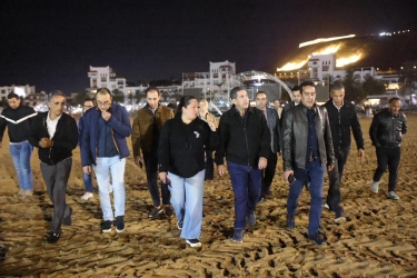 أمزازي والي الميدان يشرف على اللمسات الأخيرة على باقي المشاريع المدرجة في إطار برنامج كأس إفريقيا للأمم 2025.